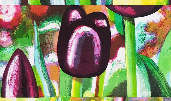 Paris prints lithography Idem item editions Carole Banzaken Golden Dream