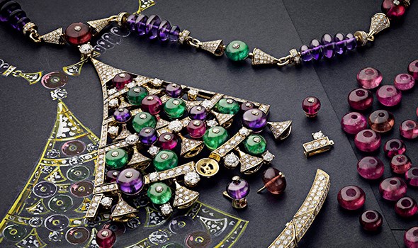 Bulgari Diva collection Portofino semi precious jewels