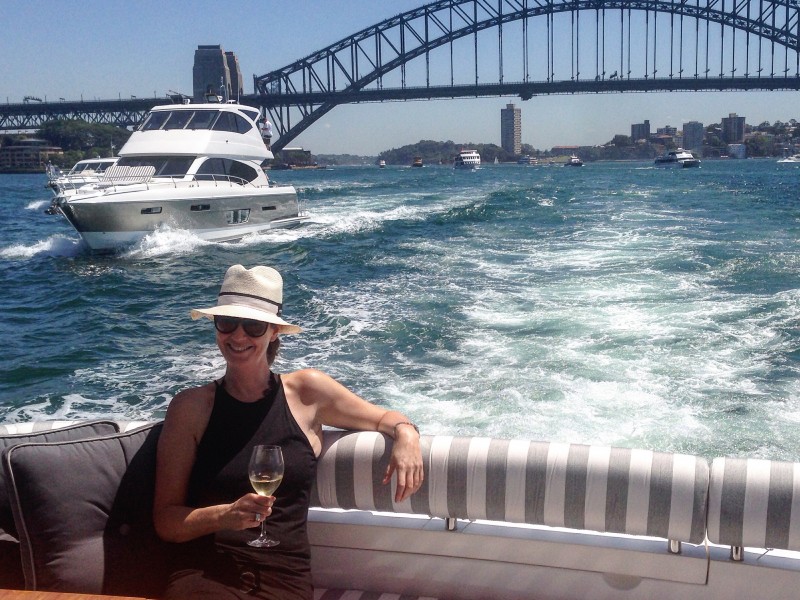 Whitehaven Motor Yachts Sydney Harbour Flybridge model