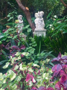 wendy whiteley secret garden lavender bay sydney harbour cupids dean