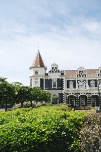 dunedin railway station south island nz cruise chris chen