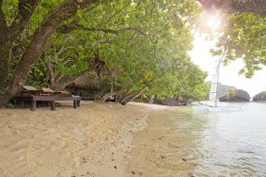 Laucala island Fiji South Pacific Tadra Beach remote