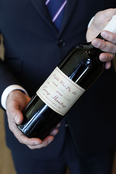 crown towers melbourne vip cellars chris crawford grange hermitage rare vintage julian kingma2