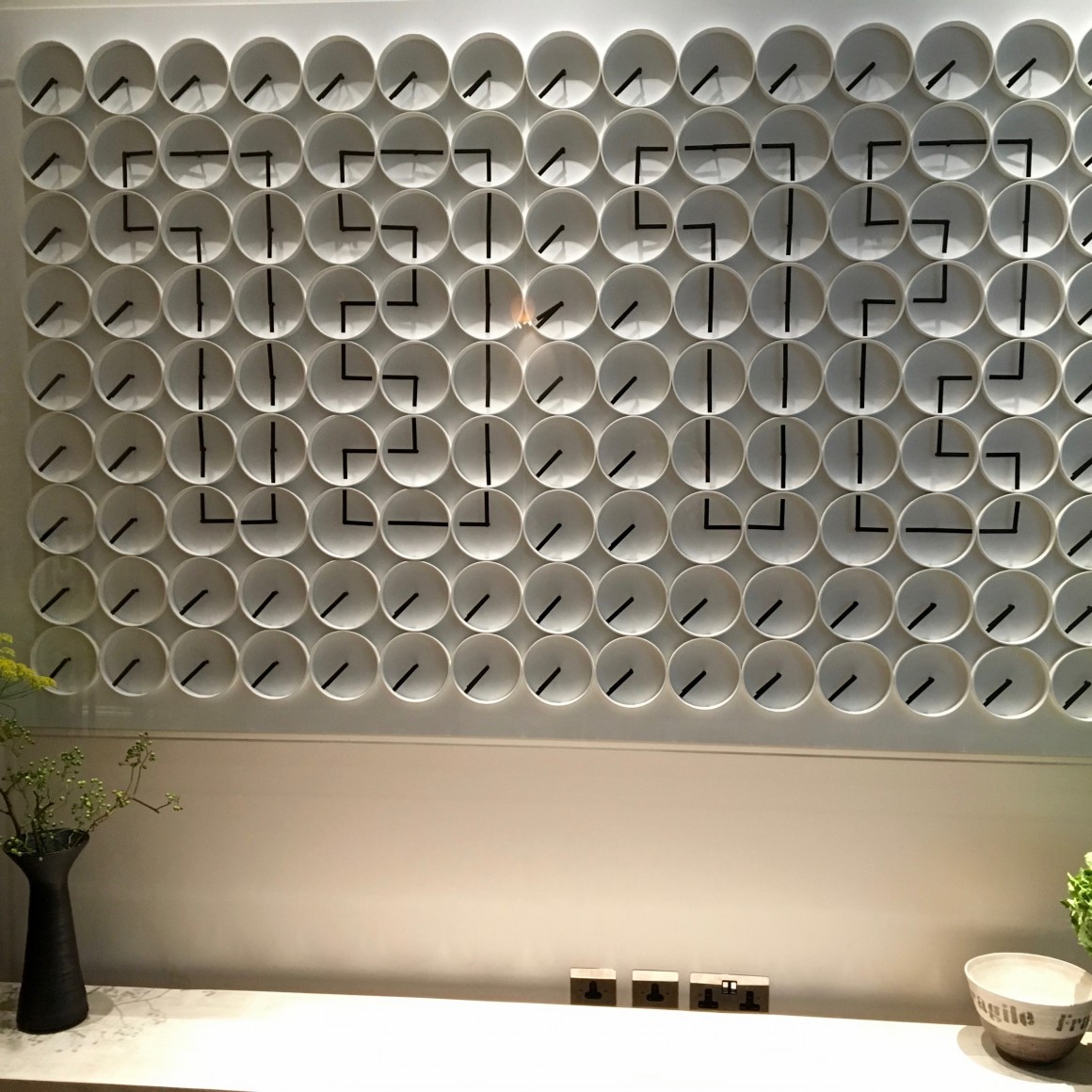 ham-yard clock installation foyer photo susan skelly