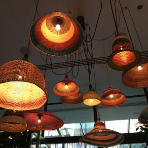 ham yard plastic and raffia lamps the shade bar photo susan skelly