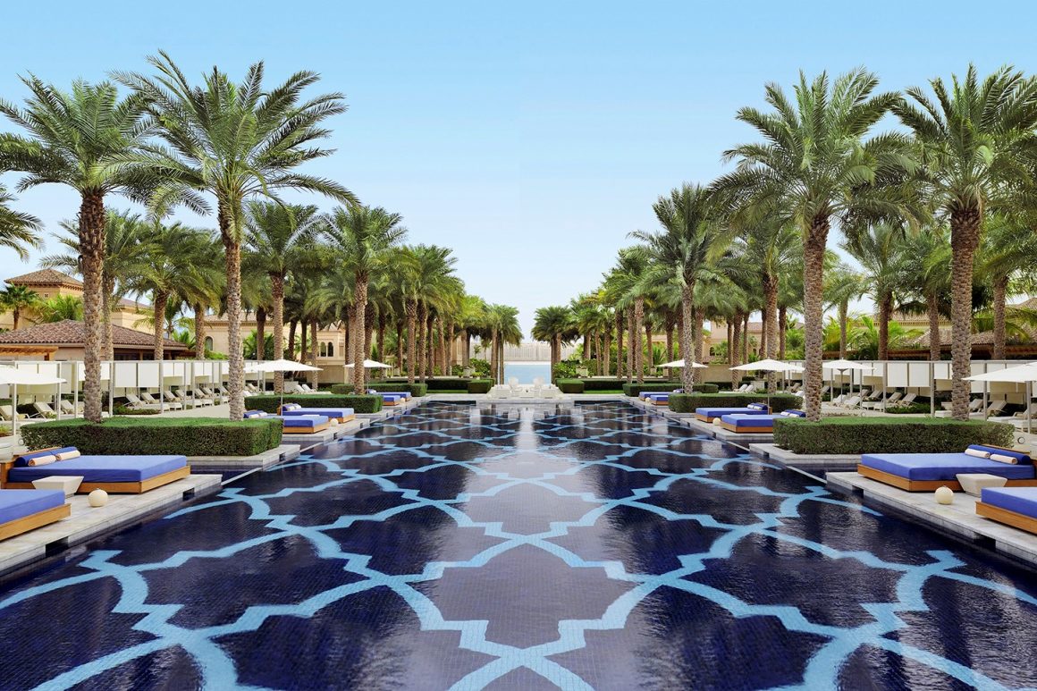 One And Only the Palm signature swimming pool dubai
